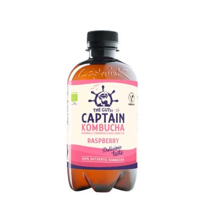 CAPTAIN ΑΝΘΡΑΚΟΥΧΟ ΠΟΤΟ KOMBUCHA ΓΕΥΣΗ ΣΜΕΟΥΡΟ 400ML