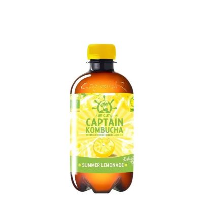 CAPTAIN KOMBUCHA ΛΕΜΟΝΑΔΑ Χ/ΓΛ ΒΙΟ 400ML