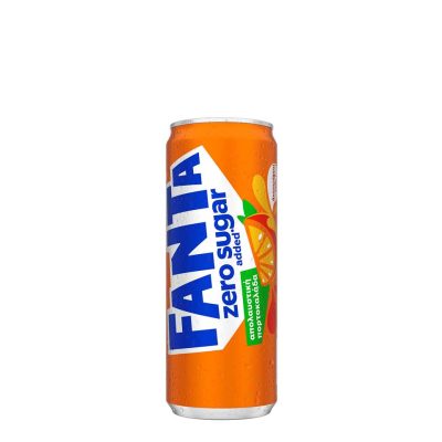FANTA ΠΟΡΤΟΚΑΛΑΔΑ ΧΩΡΙΣ ΖΑΧΑΡΗ 330ML