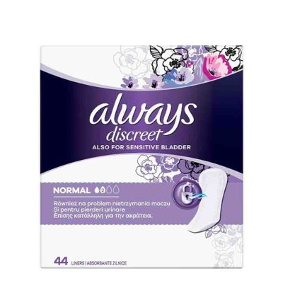 ALWAYS ΣΕΡΒΙΕΤΑΚΙΑ DISCREET NORMAL 44ΤΕΜ