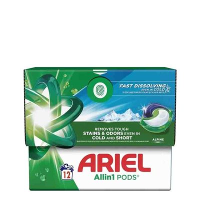 ARIEL ΚΑΨΟΥΛΕΣ ΠΛΥΝΤΗΡΙΟΥ ALL IN 1 ALPINE 12ΚΑΨ