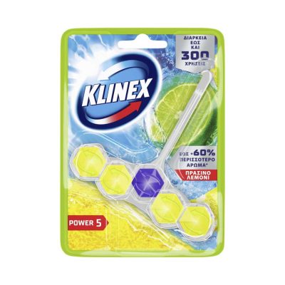 KLINEX WC BLOCK ΠΡΑΣΙΝΟ ΛΕΜΟΝΙ 50GR