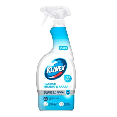 KLINEX SPRAY HUGIENE ΜΠΑΝΙΟ & ΑΛΑΤΑ 750ML