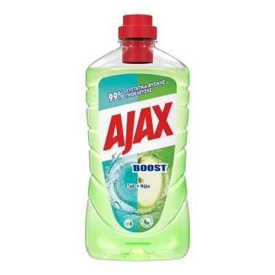AJAX BOOST ΥΓΡΟ ΚΑΘΑΡΙΣΤΙΚΟ ΠΑΤΩΜΑΤΟΣ ΞΥΔΙ & ΜΗΛΟ 1LT