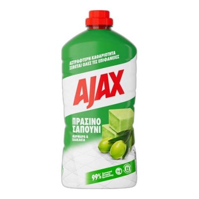 AJAX ΥΓΡΟ ΚΑΘΑΡΙΣΤΙΚΟ ΠΑΤΩΜΑΤΟΣ ΠΡΑΣΙΝΟ ΣΑΠΟΥΝΙ 1LT