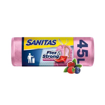 SANITAS ΣΑΚΟΥΛΕΣ ΑΠΟΡΡΙΜΜΑΤΩΝ ΚΟΡΔ. FLEXARO MIX 45L