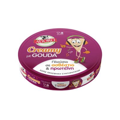 ADORO CREAMY GOUDA ΤΡΙΓΩΝΑ 125GR