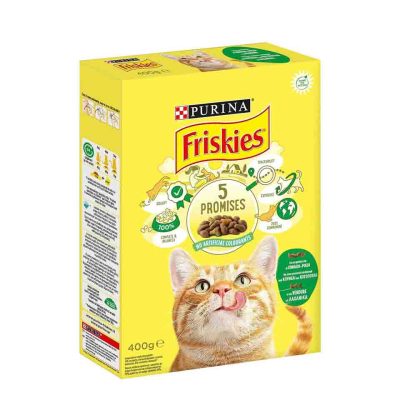 FRISKIES ΚΡΟΚΕΤΑ ΓΑΤΑΣ ΚΟΥΝΕΛΙ-ΚΟΤΟΠΟΥΛΟ 400GR
