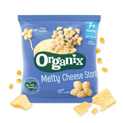 ORGANIX MELTY CHEESE STARS Χ/ΓΛ 20GR