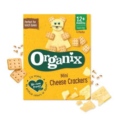 ORGANIX MINI ΚΡΑΚΕΡΣ ΤΥΡΙΟΥ 4Χ20GR