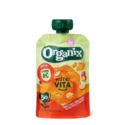 ORGANIX BIO ΠΟΛΤΟΣ NUTRI ΓΛΥΚΟΠΑΤΑΤΑ/ΜΗΛΟ/ΜΠΑΝΑΝΑ 100GR