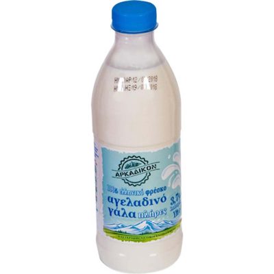 ΑΡΚΑΔΙΚΟΝ ΓΑΛΑ ΦΡΕΣΚΟ ΑΓΕΛΑΔΙΝΟ ΠΛΗΡΕΣ 1L