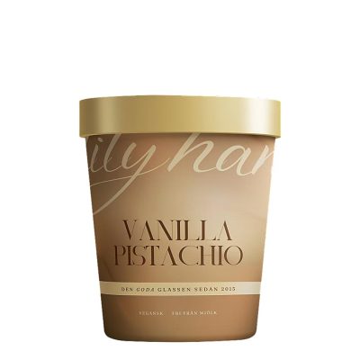 L&H ΠΑΓΩΤΟ VEGAN "VANILLA-PISTACHIO" 465ML