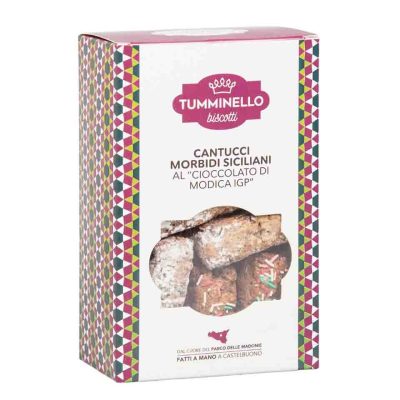 TUMMINELLO CANTUCCI MORBIBI AL CIOCCOLATO DI MODICA 270GR