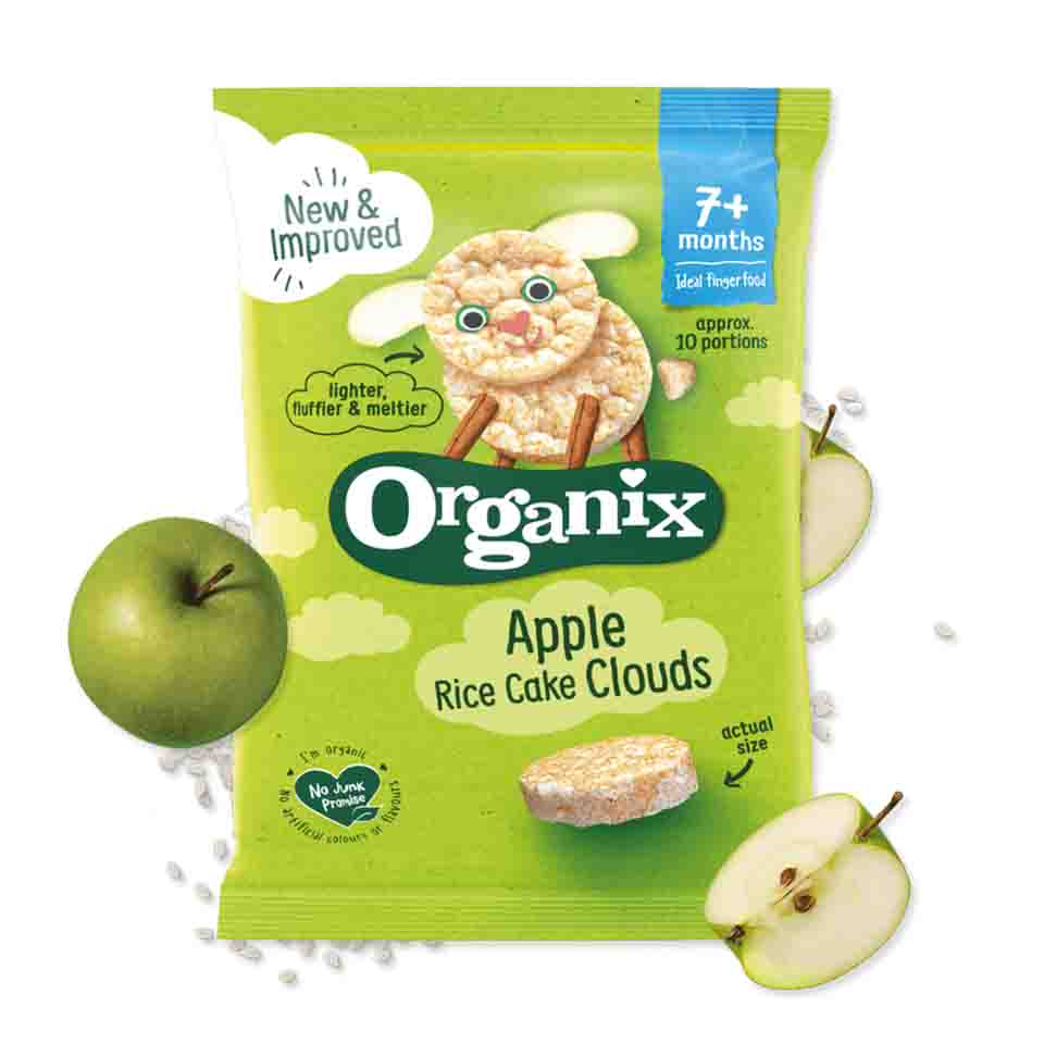 ORGANIX ΡΥΖΟΓΚΟΦΡΕΤΑ ΜΗΛΟ&ΚΑΝΕΛΑ Χ/ΓΛ 50GR