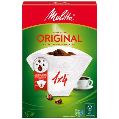 MELITTA ΦΙΛΤΡΑ ΚΑΦΕ 1Χ4 40ΤΕΜ