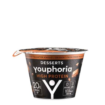 YOUPHORIA ΠΟΥΤΙΓΚΑ ΠΡΩΤΕΪΝΗΣ ΚΑΚΑΟ 180GR