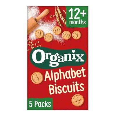 ORGANIX ΜΠΙΣΚΟΤΑ ALPHABET 5Χ25GR
