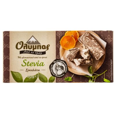 ΟΛΥΜΠΟΣ ΧΑΛΒΑΣ ΣΟΚΟΛΑΤΑ ΥΓΕΙΑΣ- ΣΤΕΒΙΑ 250GR