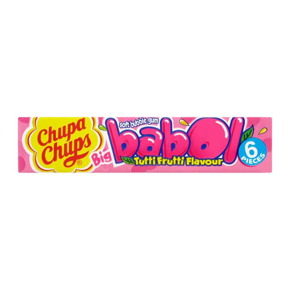 CHUPA CHUPS BABOL TUTTI FRUTTI 28GR