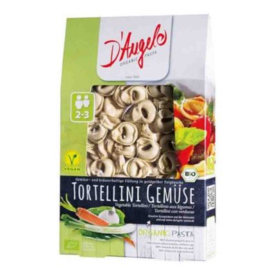 D'ANGELO TORTELLINI ΜΕ ΛΑΧΑΝΙΚΑ ΒΙΟ 250GR