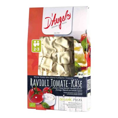 D'ANGELO ΡΑΒΙΟΛΙΑ ΜΕ ΝΤΟΜΑΤΑ & ΤΥΡΙ ΒΙΟ 250GR