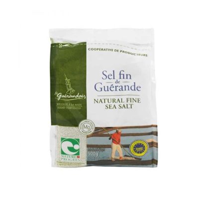 GUERANDE ΣΚΟΥΡΟ ΘΑΛΑΣΣΙΝΟ ΑΛΑΤΙ ΛΕΠΤΟ 500GR