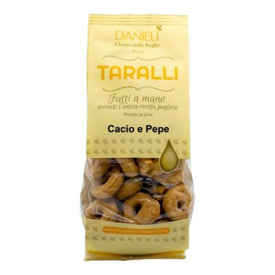 DANIELI CACIO E PEPE TARALLI PUGLIESI 240GR