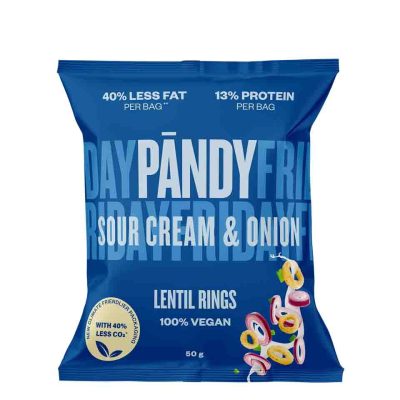 PANDY RINGS ΦΑΚΗΣ SOURCREAM & ONION 50GR