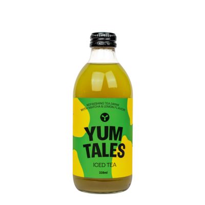 YUM TALES ΚΡΥΟ ΤΣΑΙ MATCHA LEMON BIO 330ML