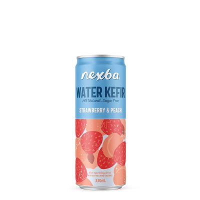 NEXBA ΚΕΦΙΡ ΝΕΡΟΥ ΦΡΑΟΥΛΑ-ΡΟΔΑΚΙΝΟ Χ.ΖΑΧ. 330ML
