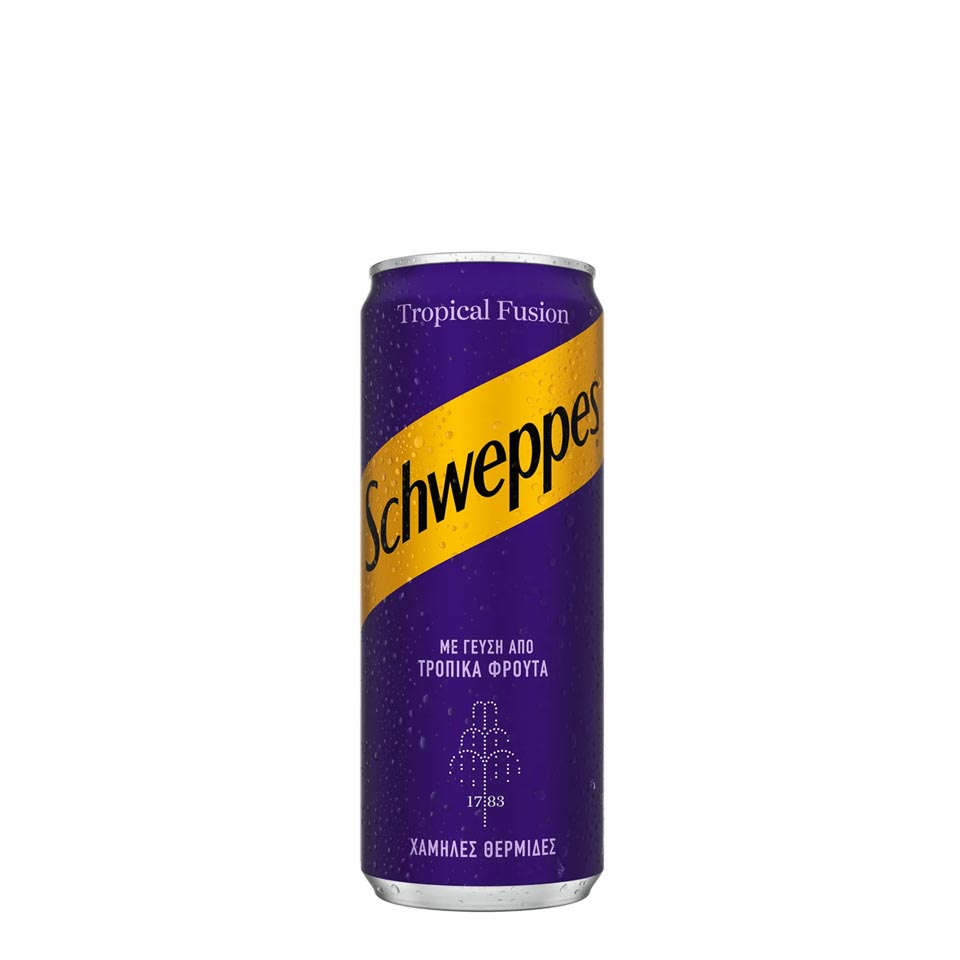 SCHWEPPES TROPICAL FUSION 330ML