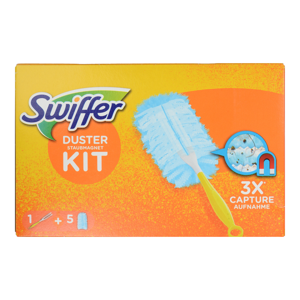 SWIFFER DUSTER KIT ΚΑΘΑΡΙΣΜΟΥ 4 ΠΑΝΑΚΙΑ ΚΑΙ ΛΑΒΗ