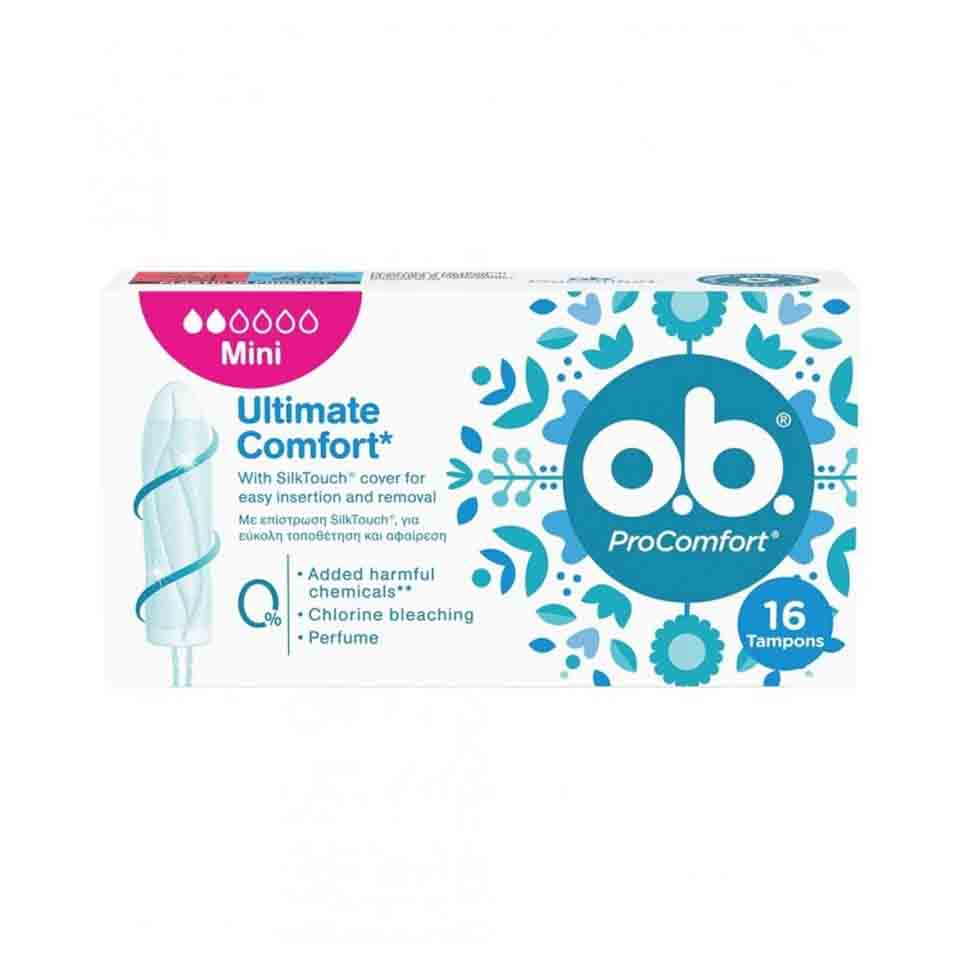 O.B ΤΑΜΠΟΝ ΜΙΝΙ PROCOMFORT 16ΤΕΜ