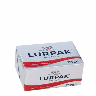 LURPAK ΒΟΥΤΥΡΟ ΑΝΑΛΑΤΟ ΑΛΟΥΜΙΝΟΧΑΡΤΟ 250GR