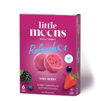 LITTLE MOONS ΜΟΤΣΙ REFRESHOS FRUITY SORBET VERY BERRY ΚΤΨ 192GR