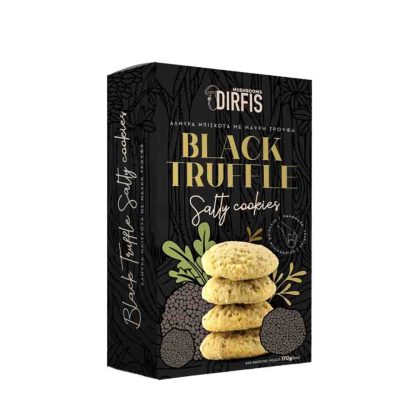 ΔΙΡΦΥΣ ΑΛΜΥΡΑ COOKIES ΜΑΥΡΗ ΤΡΟΥΦΑ 170GR