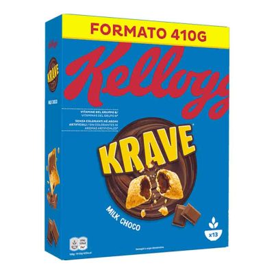 KELLOGG'S ΔΗΜΗΤΡΙΑΚΑ KRAVE ΣΟΚΟΛΑΤΑ ΓΑΛΑΚΤΟΣ 410GR