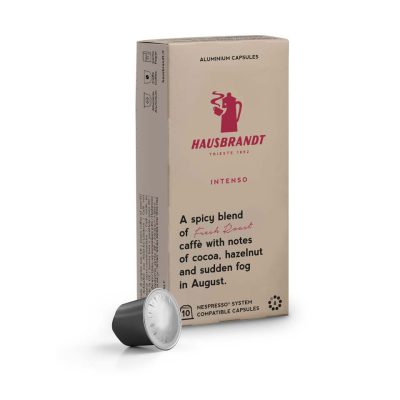 HAUSBRANDT ΚΑΨΟΥΛΕΣ ESPRESSO INTENSO 10ΤΕΜ