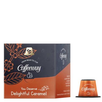 COFFEEWAY ΚΑΨΟΥΛΕΣ ESPRESSO CARAMEL 10ΤΕΜ
