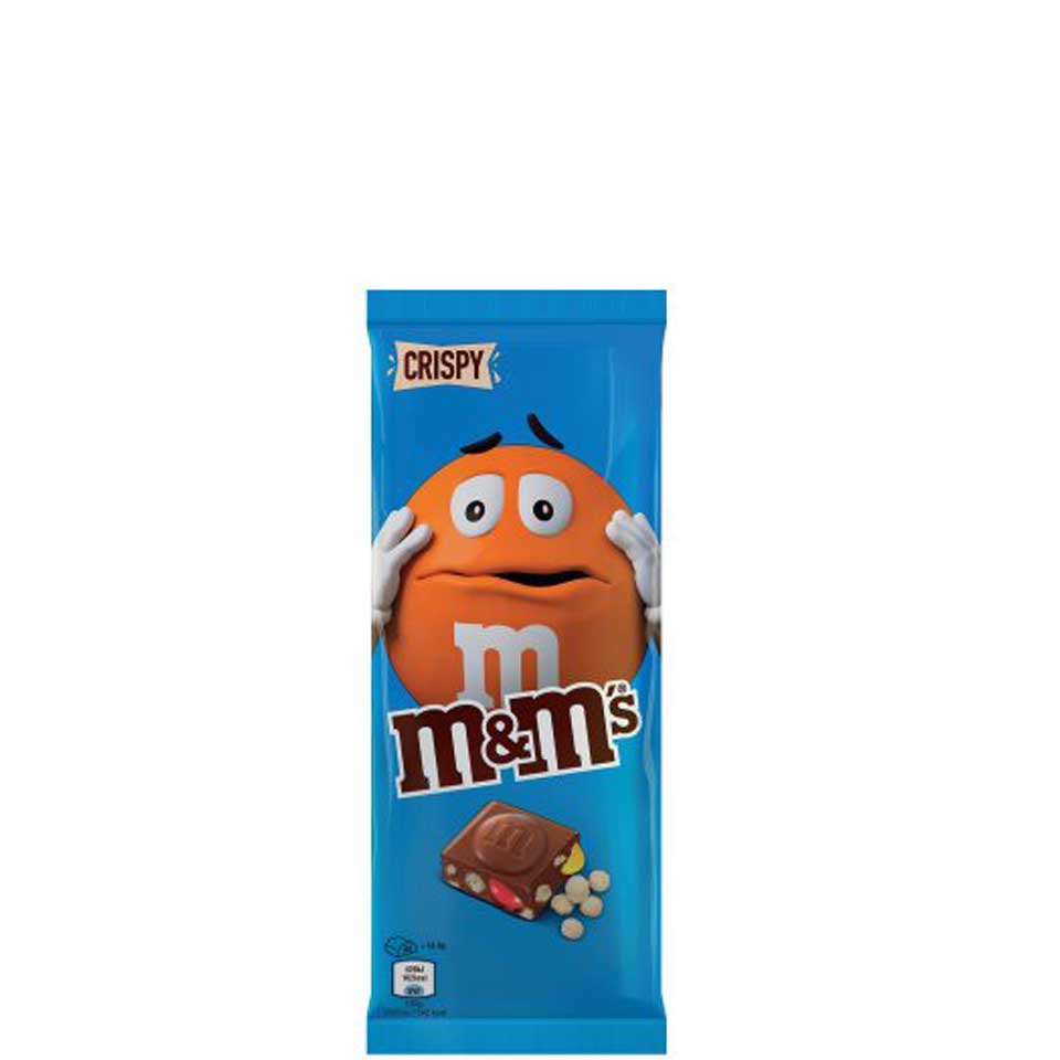 M&M'S® ΣΟΚΟΛΑΤΑ ΓΑΛΑΚΤΟΣ CRISPY 150GR