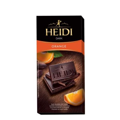 HEIDI ΣΟΚΟΛΑΤΑ ΜΑΥΡΗ ΜΕ ΠΟΡΤΟΚΑΛΙ 90GR