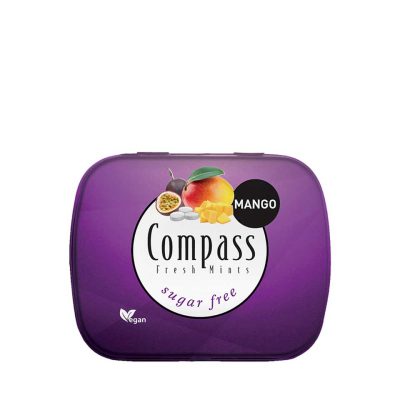 COMPASS ΚΑΡΑΜΕΛΕΣ MANGO SUGARFREE 14GR