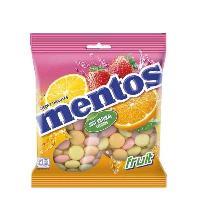 MENTOS FRUIT BAGS 135GR