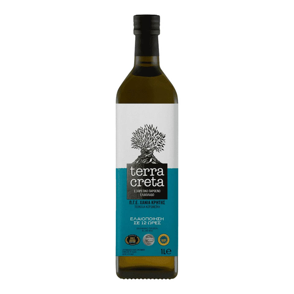 TERRA CRETA ΠΑΡΘΕΝΟ ΕΛΑΙΟΛΑΔΟ Π.Γ.Ε. ΧΑΝΙΩΝ 1LT