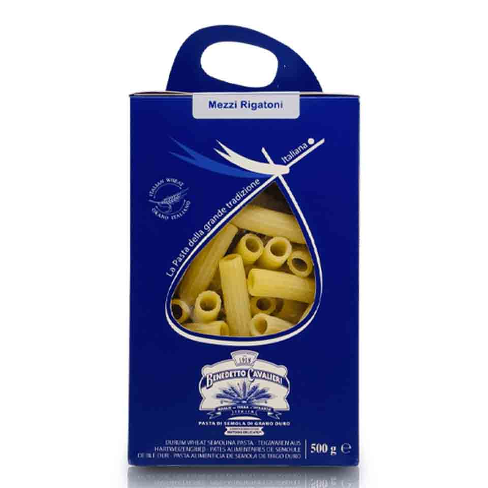 BENEDETTO CAVALIERI MEZZI RIGATONI 500GR