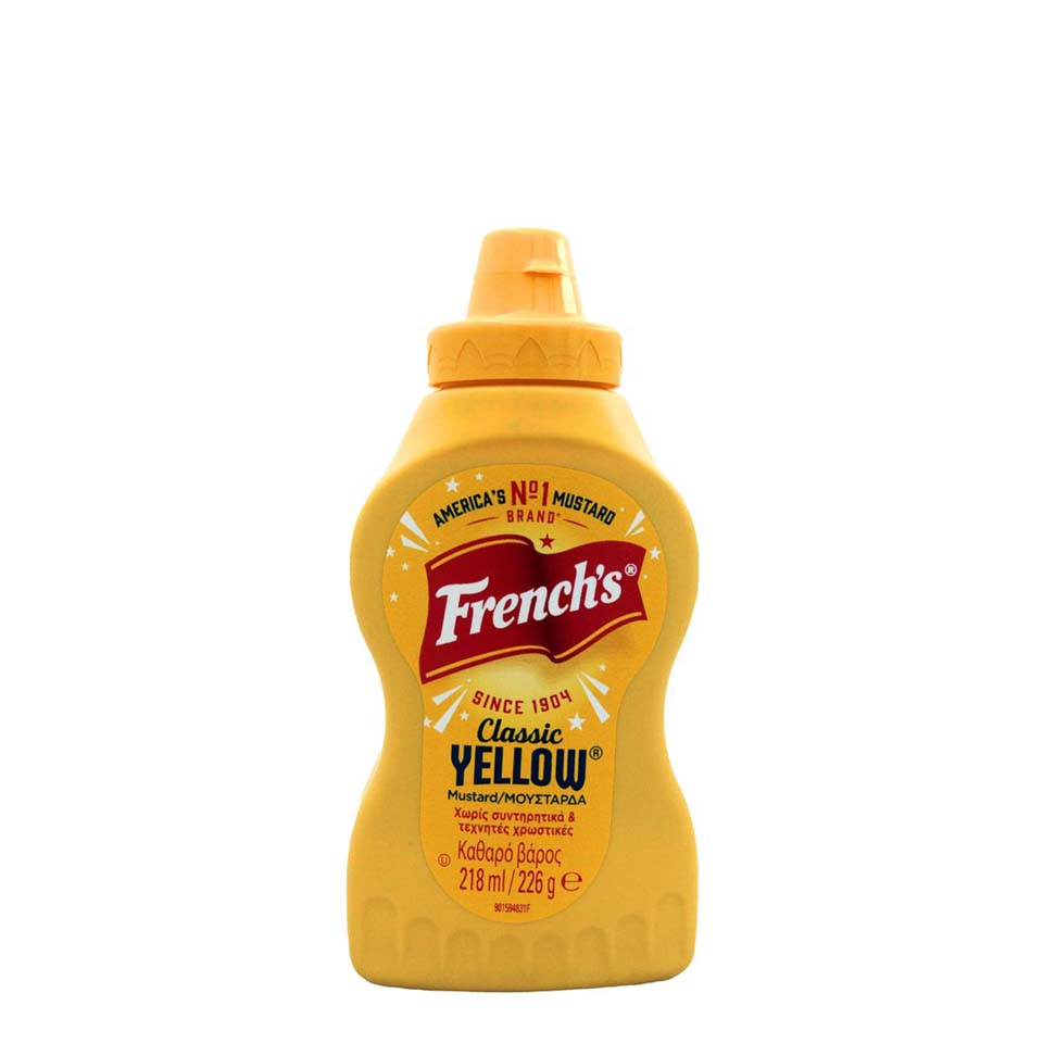 FRENCH'S CLASSIC YELLOW MUSTARD 226GR