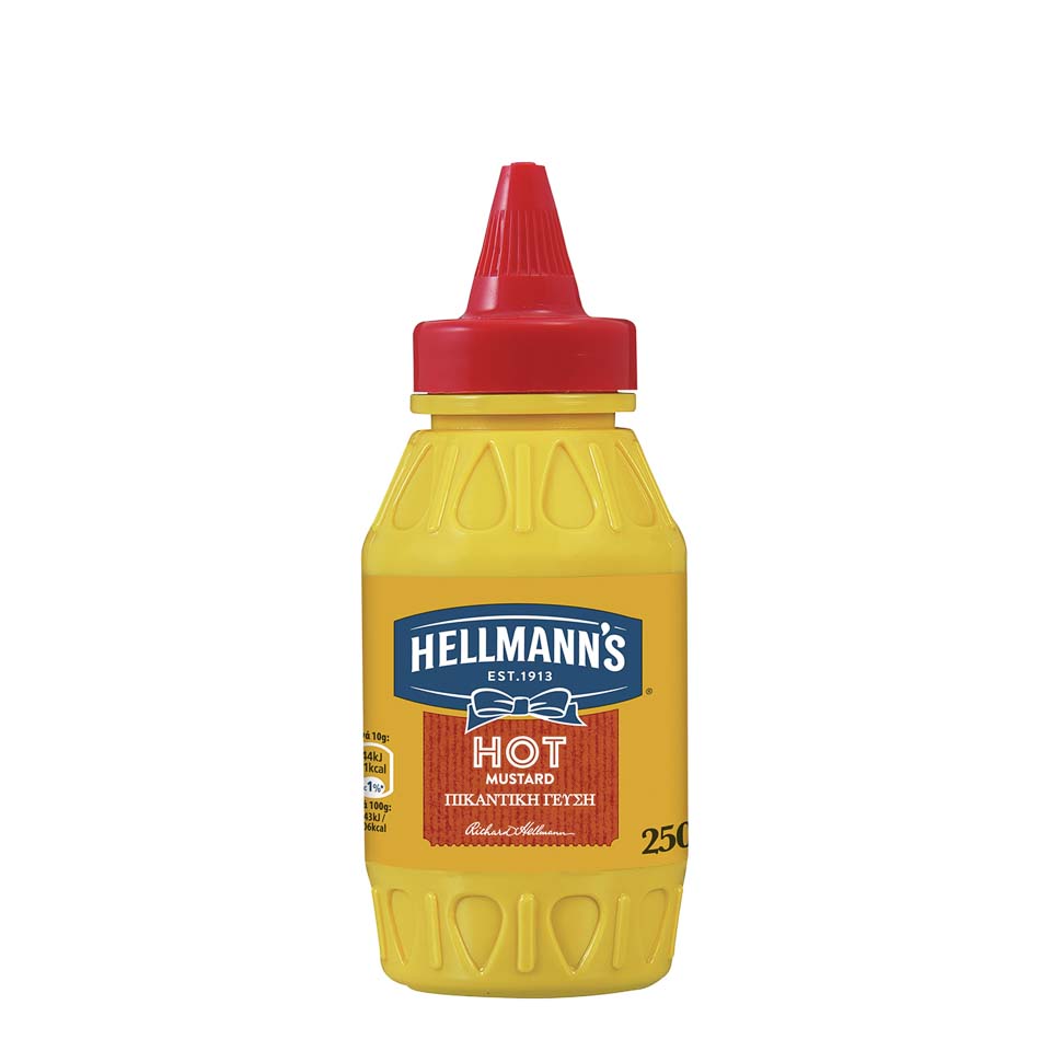 HELLMANN'S ΜΟΥΣΤΑΡΔΑ ΠΙΚΑΝΤΙΚΗ 250GR