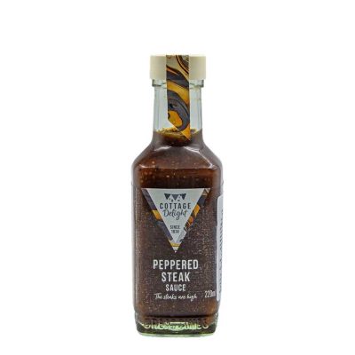 COTTAGE DELIGHT PEPPERED STEAK SAUCE 220ML