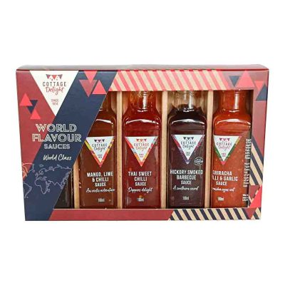 WORLD FLAVOUR SAUCES 5x100ML